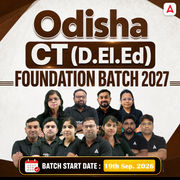 Odisha CT(D.El.Ed) Foundation Batch 2027 | Online Batch By Adda247