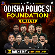 Odisha Police SI Foundation Batch | Online Live Classes By Adda247