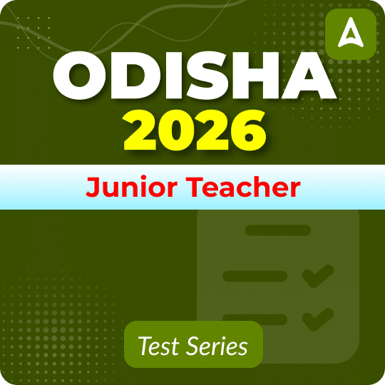 Odisha Junior Teacher (Category I & II) 2026 Mock Test