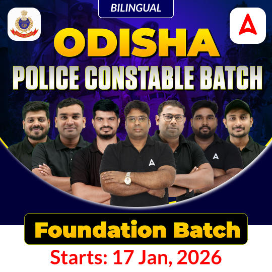ODISHA CONSTABLE Foundation Batch | Online Live Classes by Adda 247