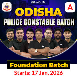 ODISHA CONSTABLE Foundation Batch | Online Live Classes by Adda 247