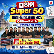 Odisha B.ed Entrance (Science, Arts)  Exam 2027 Offline Batch | Complete classes by Adda247