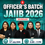 Officer's Batch | JAIIB 2026 l Bilingual | Online Live Classes by Adda 247