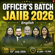 Officer's Batch | JAIIB 2026 l English | Online Live Classes by Adda 247