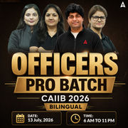 Officers PRO Batch l CAIIB 2026 l English | Online Live Classes by Adda 247