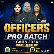 Officers PRO Batch l CAIIB 2026 l English | Online Live Classes by Adda 247