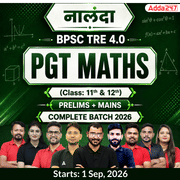 नालंदा | BPSC TRE 4.0 Maths Prelims + Mains PGT (Class: 11th & 12th) Complete Batch 2026 | Online Live + Recorded Classes by Adda 247