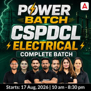 Power Batch :CSPDCL AE/JE | Complete Batch | Hinglish | Online Live Classes by Adda 247