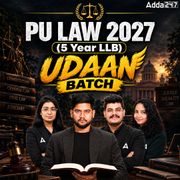 PU LAW 2027 (5 Year LLB) | UDAAN BATCH | Online Live Classes By Adda247