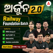 Railway Foundation Batch For ALP, NTPC, Group D & Section Controller Exam 2026 | Online Live Classes by Adda 247