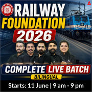 Railway Foundation 2026 Complete Live Batch | Bilingual | Online Live Classes by Adda 247