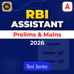 RBI Assistant 2026 Mock Test Series
