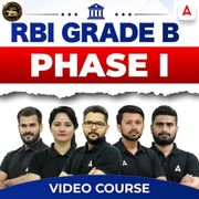RBI GRADE B | Phase I | Complete Video Course by Adda247