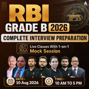 RBI GRADE B 2026 | Complete Interview Preparation | Live Classes With 1-on-1 Mock Session | Online Live Classes by Adda 247