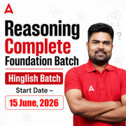 Reasoning Complete Foundation Batch | Hinglish | Online Live Class By Adda247