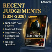A Comprehensive Book on Landmark and Recent Judgements / Printed Book by Adda 247