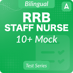 RRB Staff Nurse Mock Test Series By Adda247