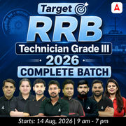 RRB Technician Grade III - 2026 Complete Target Batch | Hinglish | Online Live Classes by Adda 247