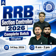 RRB Section Controller 2026 Complete Batch with eBooks and Test Series | Hinglish | Online Live Classes By Adda247