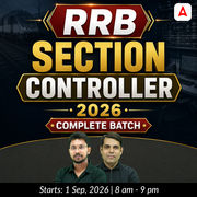 RRB Section Controller 2026 Complete Batch with eBooks and Test Series | Hinglish | Online Live Classes By Adda247