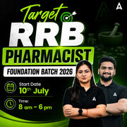Target-RRB Pharmacist Foundation Batch 2026 Online Live Classes by Adda247
