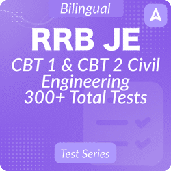 RRB JE Civil Engineering 2024 CBT 1 & CBT 2 Mock Test Series, Complete Bilingual Online Test Series 2024 by Adda247