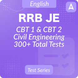 RRB JE Civil Engineering 2024 CBT 1 & CBT 2 Mock Test Series, Complete English Online Test Series 2024 by Adda247 Telugu