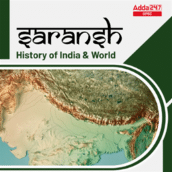 Saransh - History of India & World E-Study Notes for UPSC & State PSC Exams | Complete English Medium eBooks By Adda247