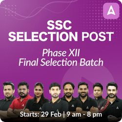 SSC Selection Post Phase XII Final Selection Batch For 2024 Exams | Hinglish | Online Live Classes by Adda 247