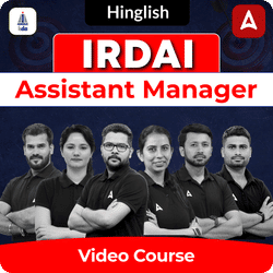 IRDAI Assistant Manager | Hinglish | Complete Video Course by Adda247