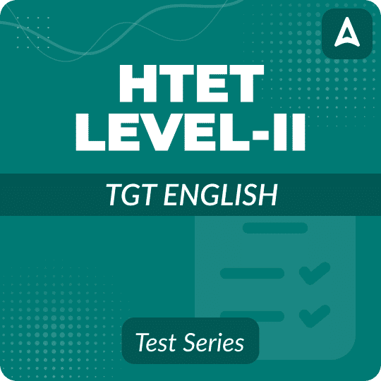 HTET Level-II TGT English Mock Test