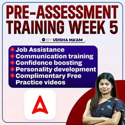 Pre-Assessment Training Week 5 | By Udisha Ma'am By Adda 247