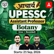 आचार्य | UPESSC Assistant Professor Botany Complete Batch | Online Live +Recorded Classes by Adda247