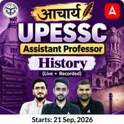 आचार्य | UPESSC Assistant Professor History Complete Batch | Online Live +Recorded Classes by Adda247