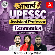 आचार्य | UPESSC Assistant Professor Economics Complete Batch | Online Live +Recorded Classes by Adda247