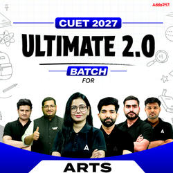 Aarambh Ultimate 2.0 Class 12th + CUET ARTS 2027 Batch (Live Classes)