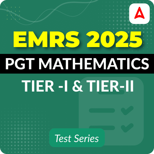 EMRS PGT Mathematics Mock Test 2025
