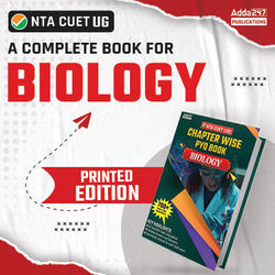 CUET UG Chapterwise PYQ Book Biology | Printed Book By Adda247