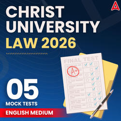 Christ University Law 2026 Test Series I Online Test Series By Adda247