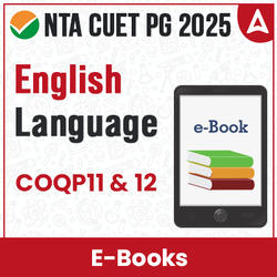 CUET PG COQP11 & COQP12 English Language (For 2025) | E-Book By Adda247