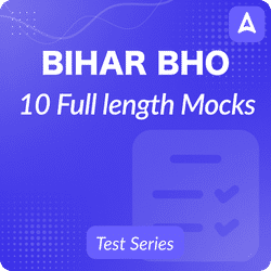 Bihar BHO Online Test Series (Bilingual) By Adda247