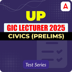 UP GIC Lecturer Civics Mock Test 2025
