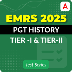 EMRS PGT History Mock Test 2025
