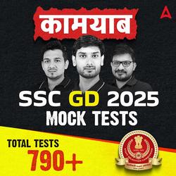 SSC GD Constable 2025 Mock Test