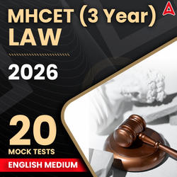 MHCET LAW (3 Year) Mock Test 2026 | Online Test Series By Adda247