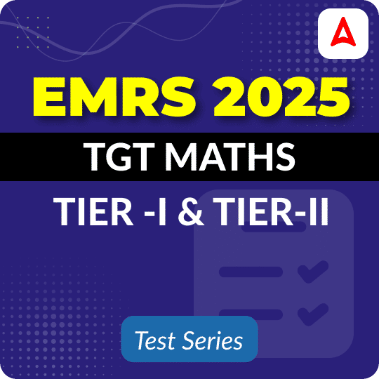 EMRS TGT Mathematics Mock Test 2025