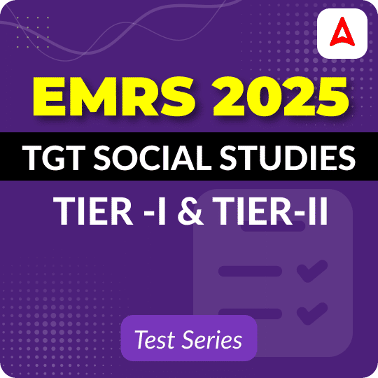 EMRS TGT Social Studies Mock Test 2025