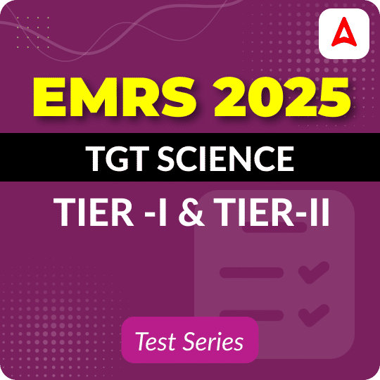 EMRS TGT Science Mock Test 2025