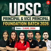 UPSC Principal and Vice Principal Foundation Batch 2026 | Online Live Classes by Adda247