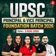 UPSC Principal and Vice Principal Foundation Batch 2026 | Online Live Classes by Adda247